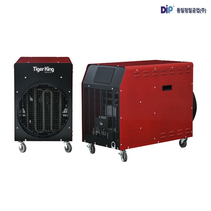 동일정밀 타이거킹 TKEH-100KF 10KW 전기 열풍기 온풍기 업소용 히터 현장 공장