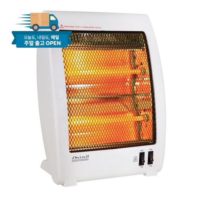 신일 순간발열 석영관 2단 전기 히터 SEHW800S, SEHW702WS