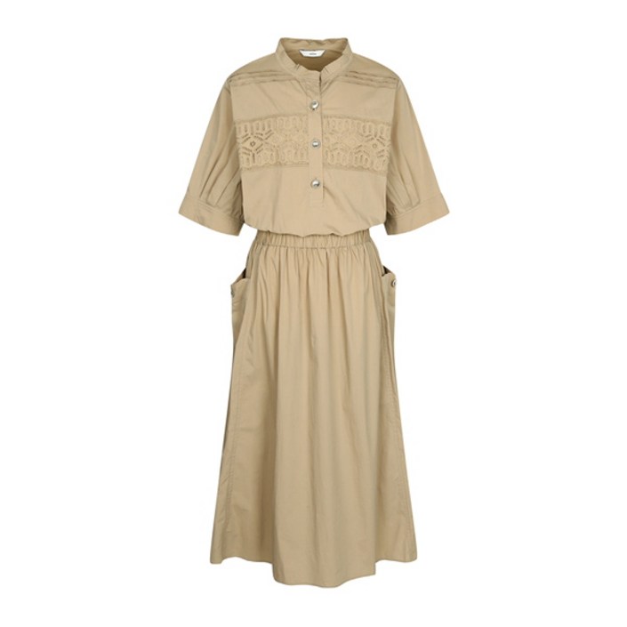 레노마레이디 레이스패치 롱 원피스 R2F21WOP140