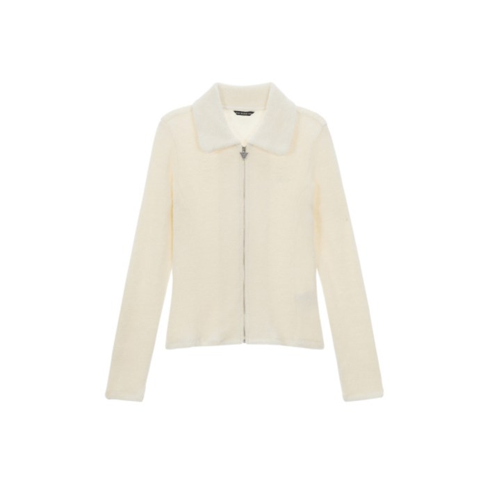 GUESS 게스 여성 테리 카라 집업 YN4K3402 460080