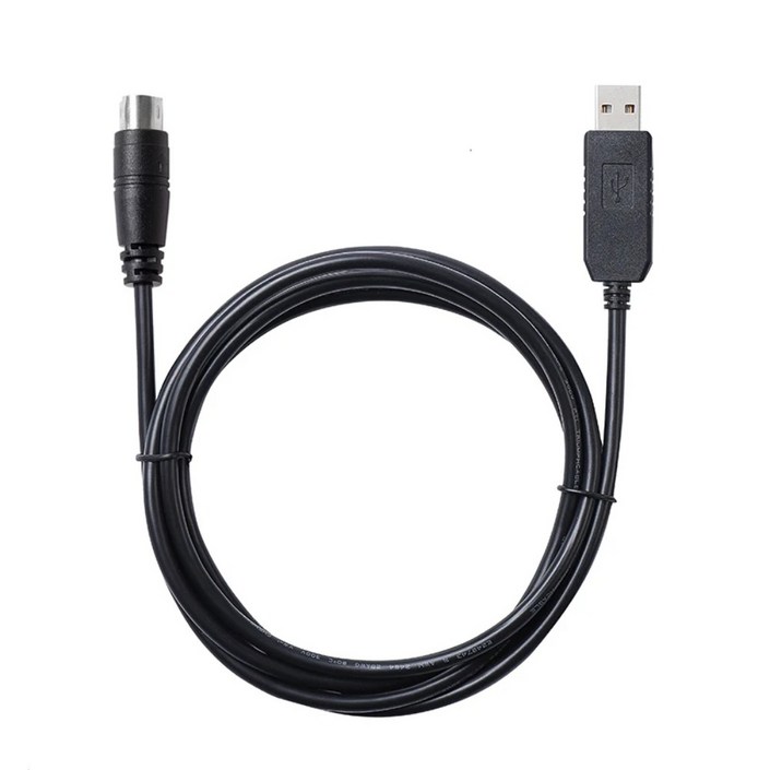 USB RS232에서 6핀 미니 딘 통신 케이블로 LS XGB XBM XBC PLC와 PC RS232 시리얼 제어 다운로드용 실리콘 랩스 CP2102