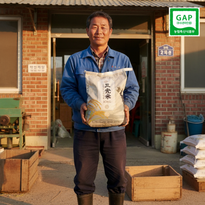 [무겐상사] 주문당일도정 직배송 온천수로 씻은 삼광미 햅쌀, 10kg, 1개, 상등급