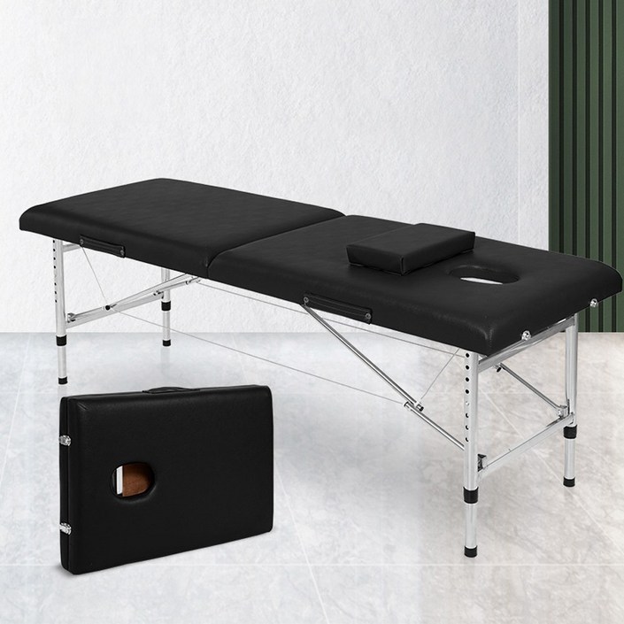 높이조절 접이식 미용 안마 마사지 베드 침대