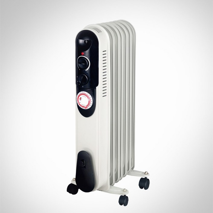 한빛 전기 라디에이터 타이머 가정용 난로 히터 사무실 화장실 욕실 캠핑 난방기 동파방지 온열기