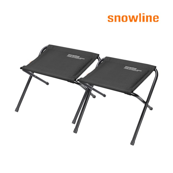 스노우라인 와이드 캠핑 체어 세트 007 BBQ체어 2개1세트