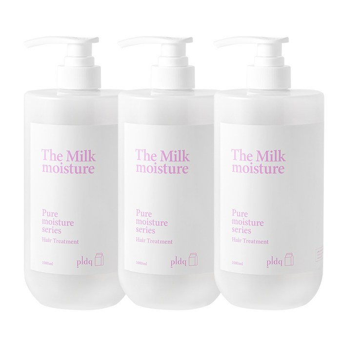 더 밀크 모이스처 트리트먼트 1000ml, 1L, 3개