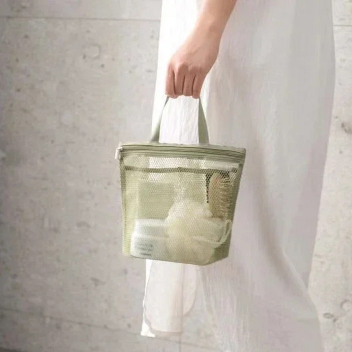 소울블룸 메쉬 세면도구 파우치 목욕가방