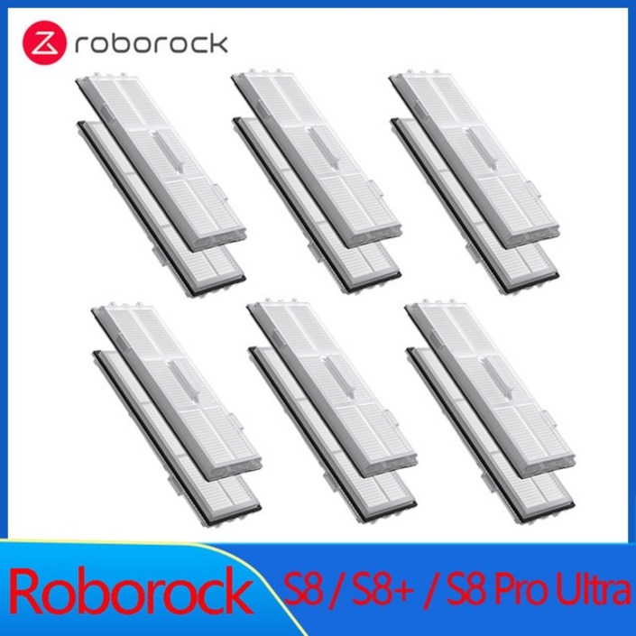 로보락 전용 클리너 Roborock S8 Pro Ultra 예비 부품 DuoRoller 메인 사이드 브러시 걸레 천 HEPA 필터 먼지 봉투 액세서리