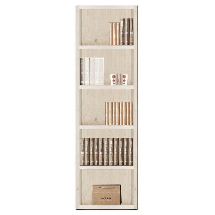 예뫼솔 2000시스템5단책장 40050060080010001200사이즈 수납선택 책장 책꽂이 수납장 진열장, 5단0500책장워시, 5단