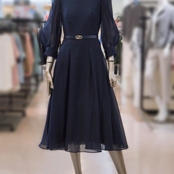 미니멈 MYCGWO7040스퀘어넥 쉬폰 플레어 원피스DH1654247