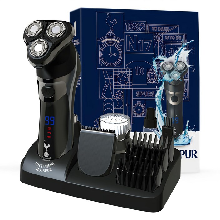 토트넘홋스퍼 5in1 전기면도기, TOT1500, 혼합색상