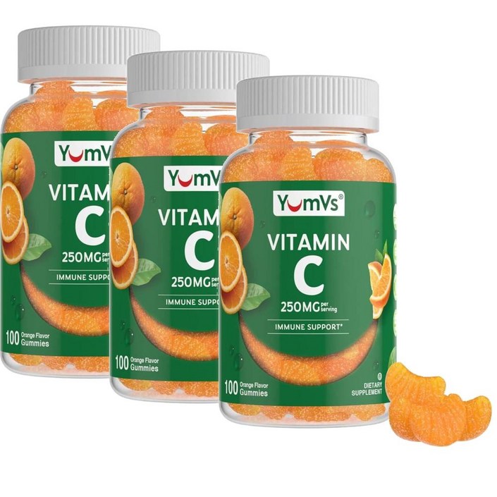 윰브스 비타민C 250mg 구미 오렌지맛 YumVs Vitamin C