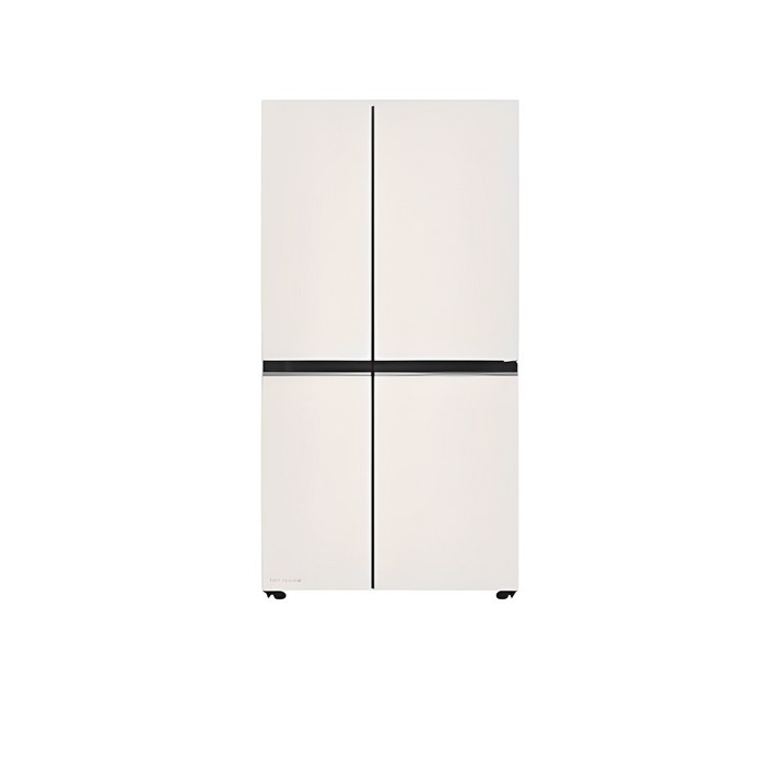 색상선택형 LG전자 오브제 832L 양문형 메탈 매직스페이스 디오스 냉장고 방문설치