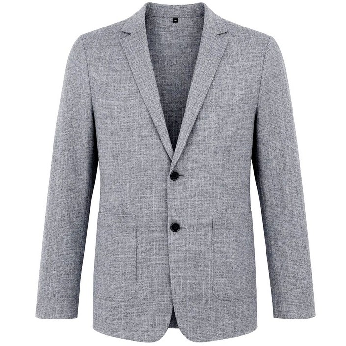 루크 남성 봄여름 캐주얼 린넨 면 자켓 가벼운 긴팔 베이직 패션 마 재킷 데일리 얇은 시원한 정장 아우터