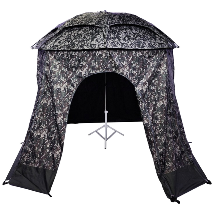 호봉 유비텐 암막 파라솔 텐트 2층2중 52인치 대형 낚시파라솔