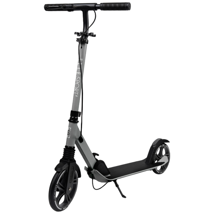 엘르스포츠 접이식 킥보드 글라이드 핸드브레이크 높낮이조절 초등학생 어린이, 글라이드그레이, 1개