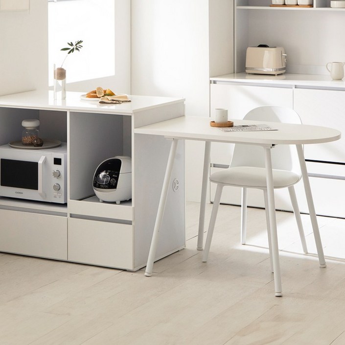 라자가구 메이즈 반타원 식탁 테이블 1000