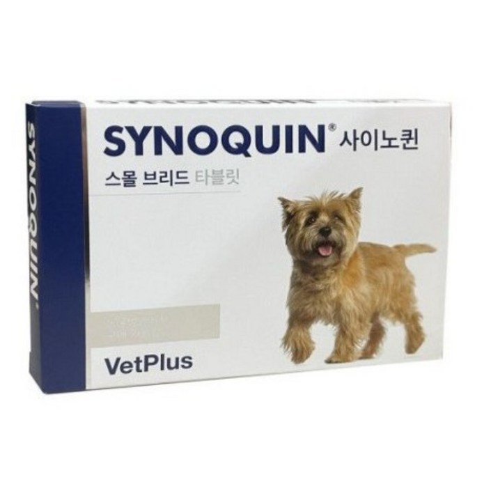 벳플러스 사이노퀸 소형견용 30정 관절보호제 동물병원정품