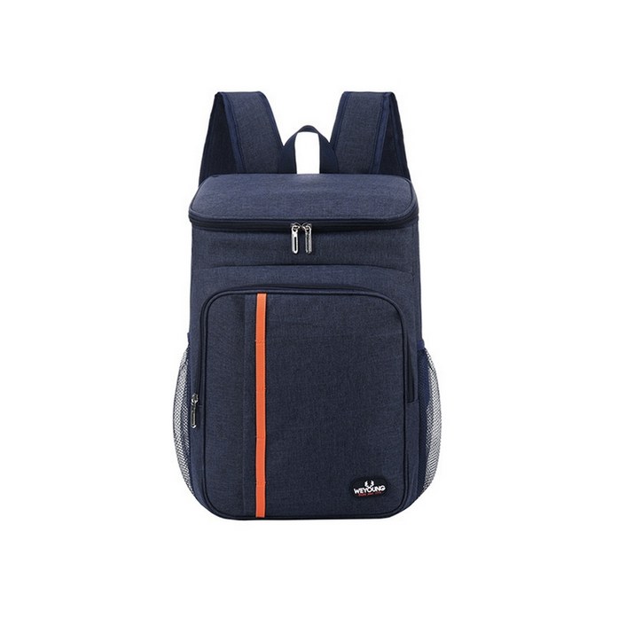 위영 스태리 마샤투 보온보냉 피크닉 백팩, 네이비, 1개