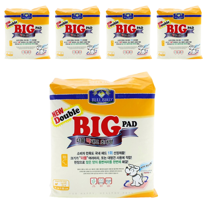 벨버드 더블 빅 배변패드 초대형
