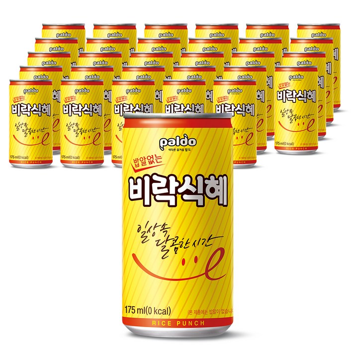 팔도 밥알없는 비락식혜, 175ml, 30개 팔도 밥알없는 비락식혜, 175ml, 30개