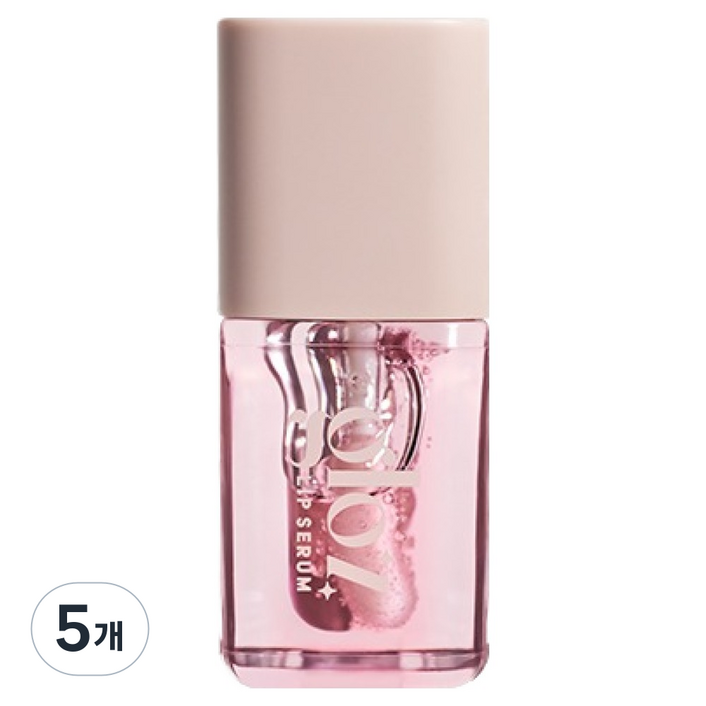 메이크힐 글로즈 립 세럼, 5개, 01 베이비 듀