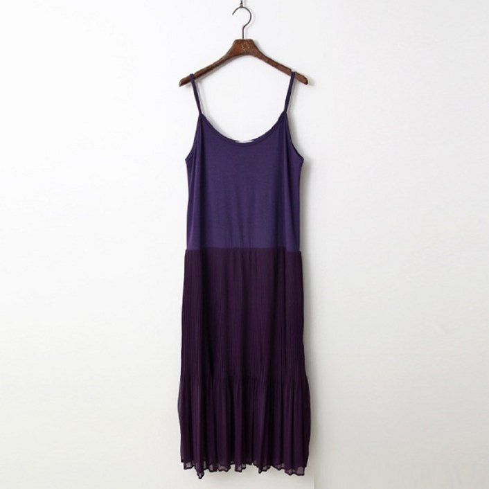 슈가펀 젠델링 레이어드 플리츠 원피스