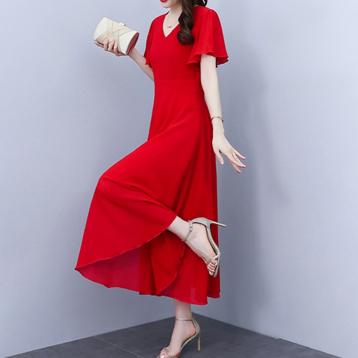 포플러앤씨 포이티 쉬폰 원피스 P24SMOPS030912 빅사이즈 포함