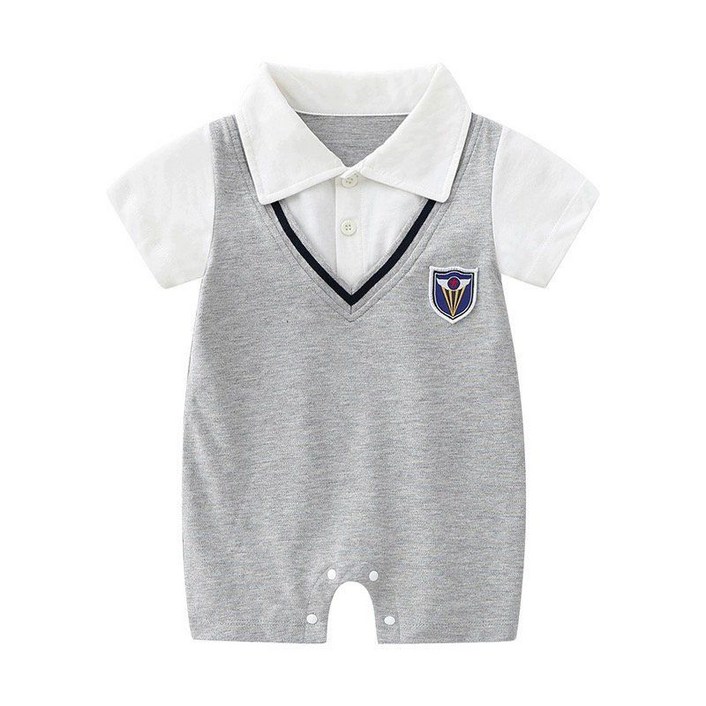 베이비 여름 바디수트 신생아 롬퍼 슈트 우주복 바디 외출복 바디수트세트