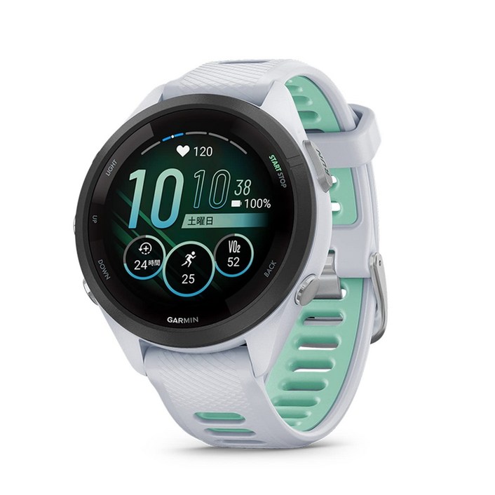 GARMIN가민 GPS 러닝 워치 Forerunner 265 S Music White 일본 정규품