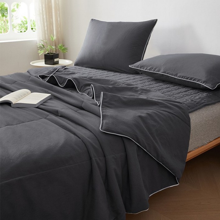 KURUA 사계절 워싱 먼지없는 부드러운  홈 이불