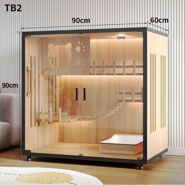 고양이 호텔장 대형 캣빌라 사육장 격리장 놀이터 별장