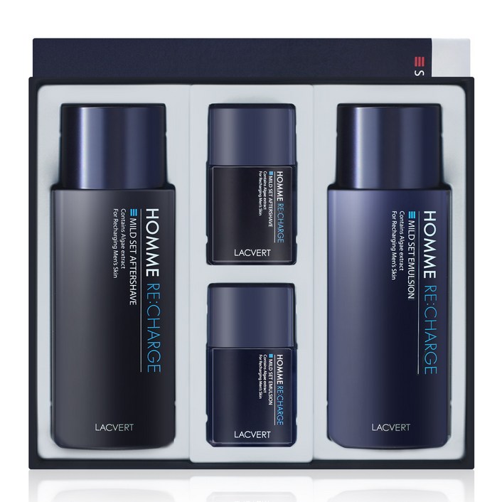 라끄베르 스킨로션 세트 옴므 리차지 2종 남자 스킨 로션 기획세트