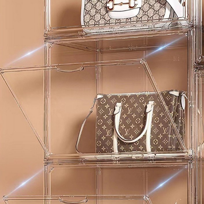 가방장 투명 아크릴 명품 가방정리대 쇼케이스 진열장