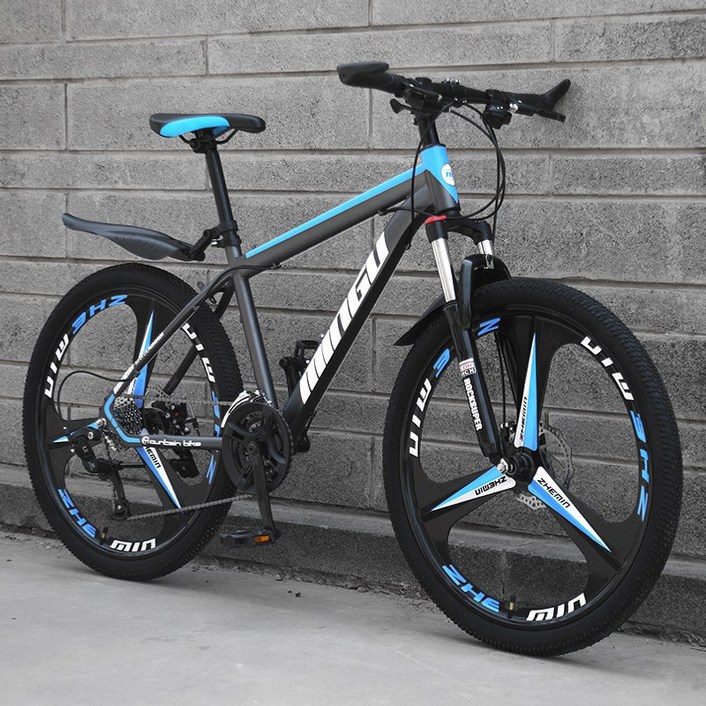 Juhoo 산악 자전거 26인치  24단변속 MTB 변속 기계식 디스크 브레이크 합금 일체형 휠 - 투데이밈
