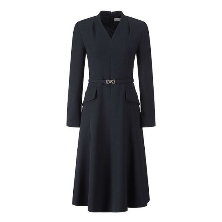 모조에스핀 플레어 노카라 원피스 NYJ243MSE016