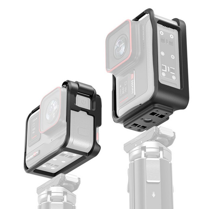 인스타360 에이스 프로 2 멀티 유틸리티 프레임 케이스 콜드슈 핫슈 가로 세로 삼각대 퀵릴리즈 베이스 Insta360 Ace Pro, ACGA62, 1개