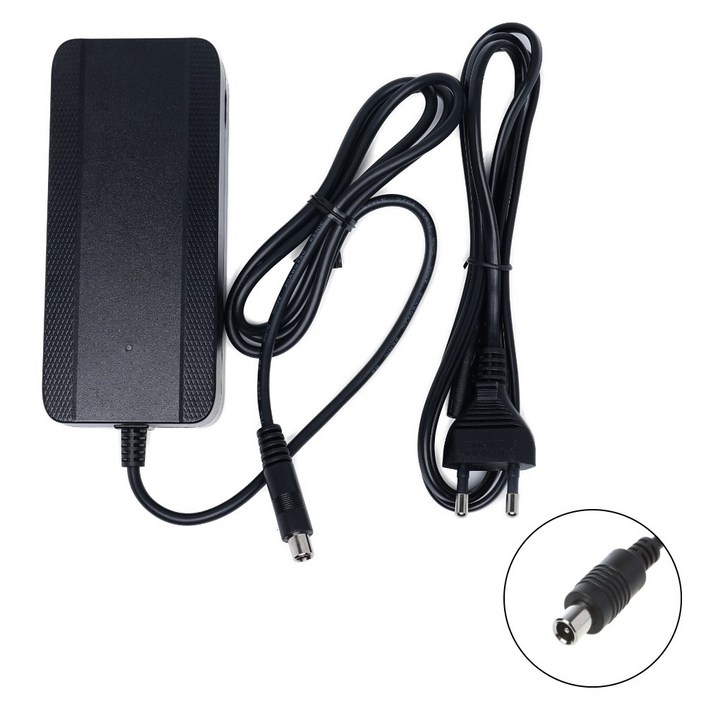 전동 킥보드 충전기 42V 2A 3pin / 8mm / 5.5 DC