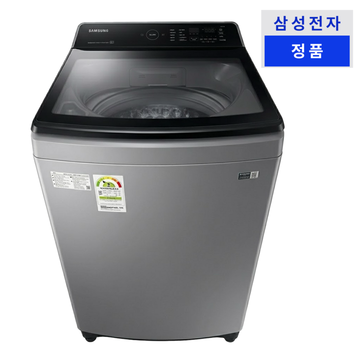 삼성전자 통버블 19kg 일반세탁기 25년출시 방문설치 WA80F19E8L