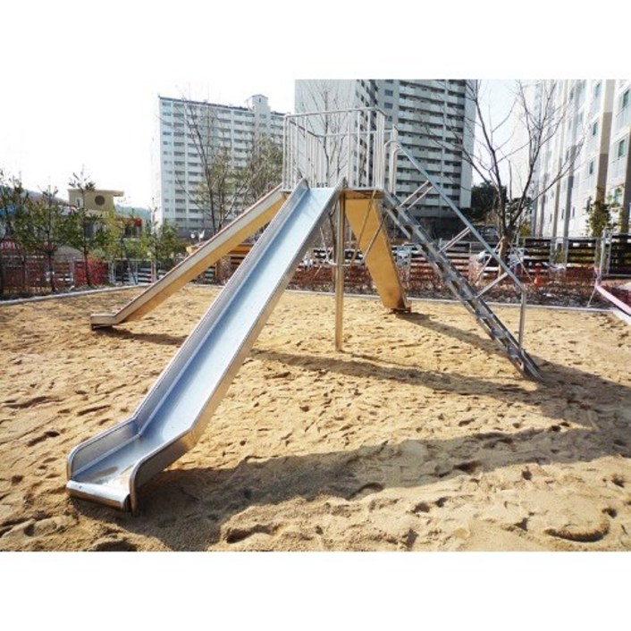 월드스포츠산업 학교공원체육 미끄럼틀 1승3방락 WDH8C