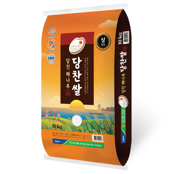 [출고당일도정] 2025년산 햅쌀 당진해나루 당찬쌀, 10kg, 1개, 상등급