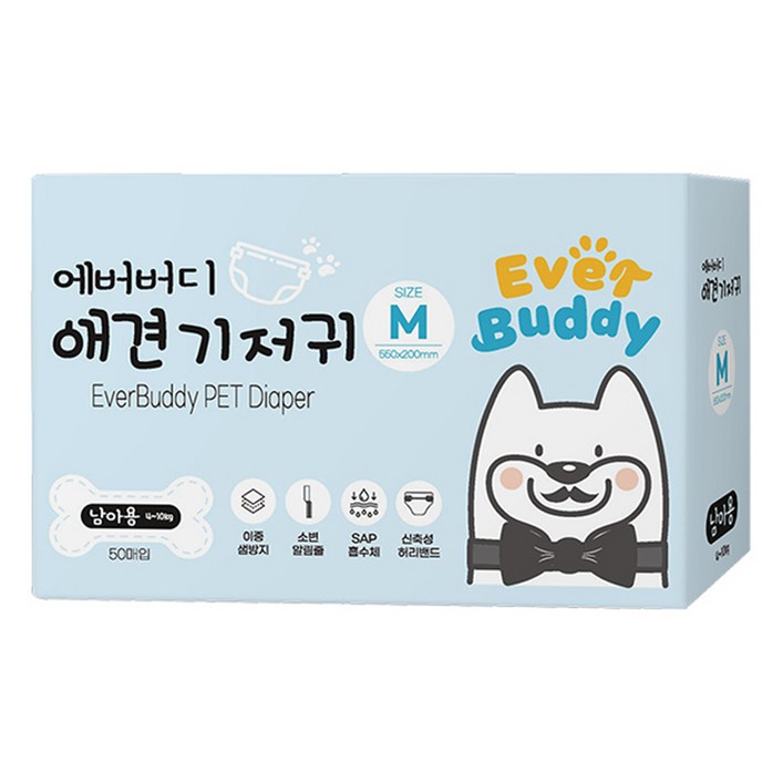 에버버디 남아용 애견 기저귀