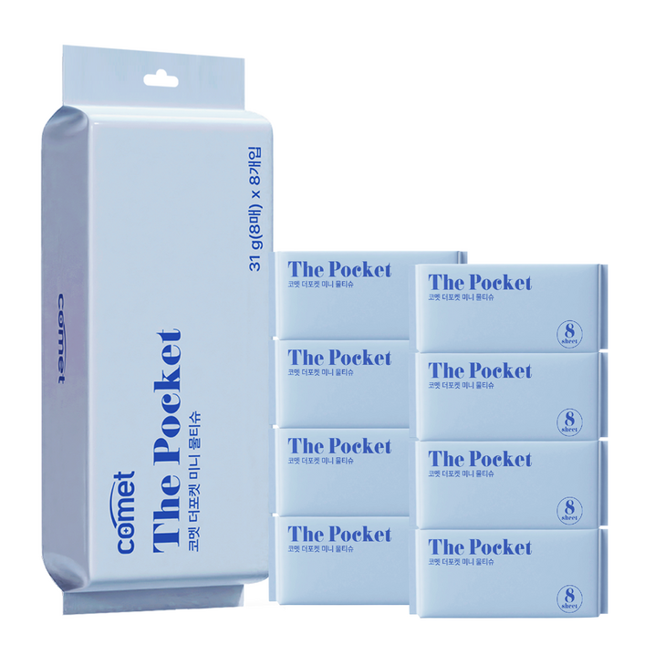 코멧 더 포켓 미니 물티슈