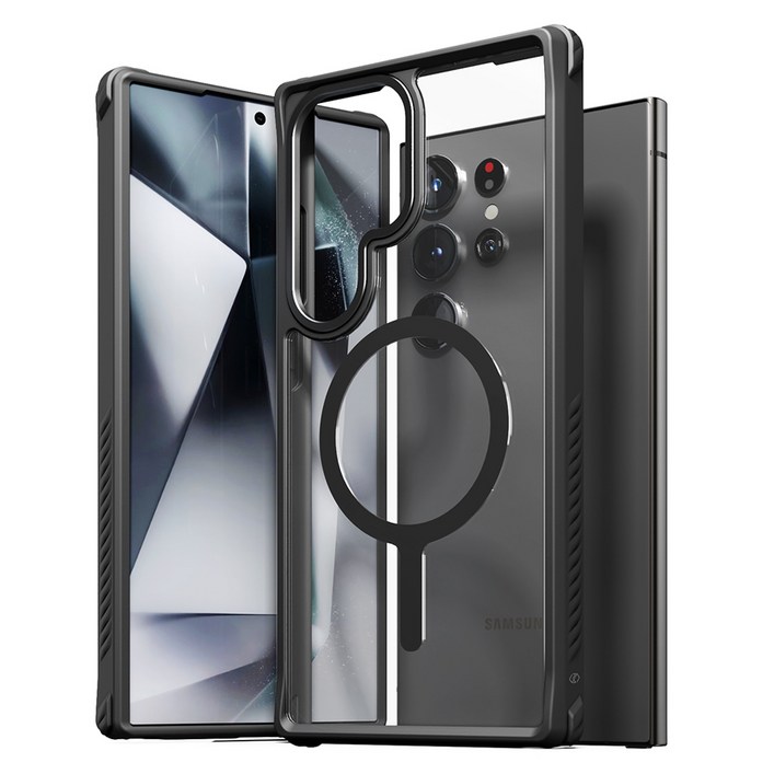 신지모루 ShocK Absorber 맥세이프 M 에어클로 에어가드 범퍼 휴대폰 케이스