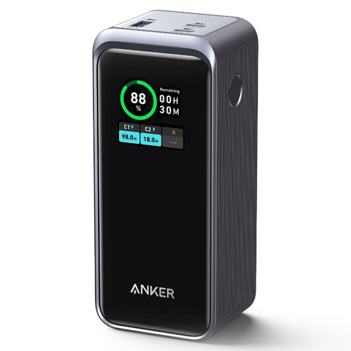 앤커 프라임 파워뱅크 대용량 200W 보조배터리 20000mAh 멀티단자, A1336, 그레이