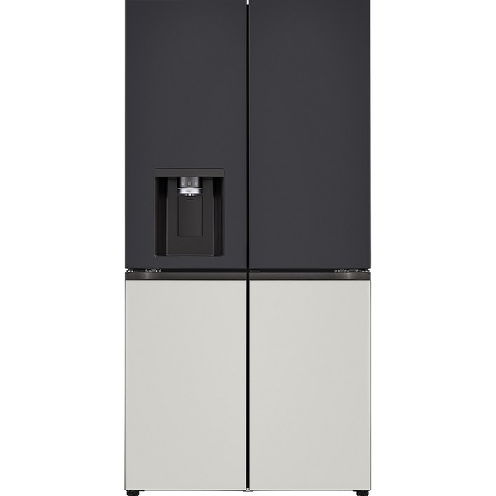 LG전자 오브제컬렉션 얼음정수기 디오스 4도어 냉장고 메탈 820L 방문설치 11