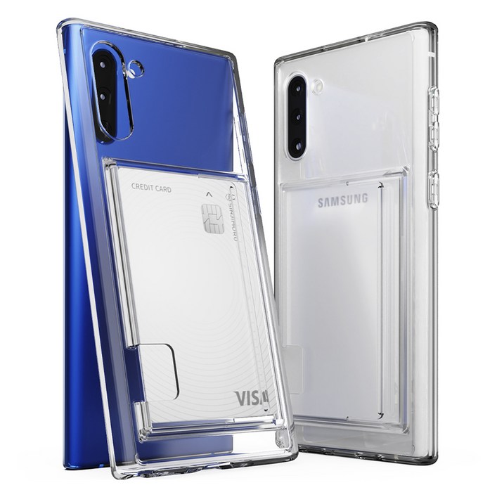 신지모루 2장 수납 에어클로 카드슬롯 휴대폰 케이스