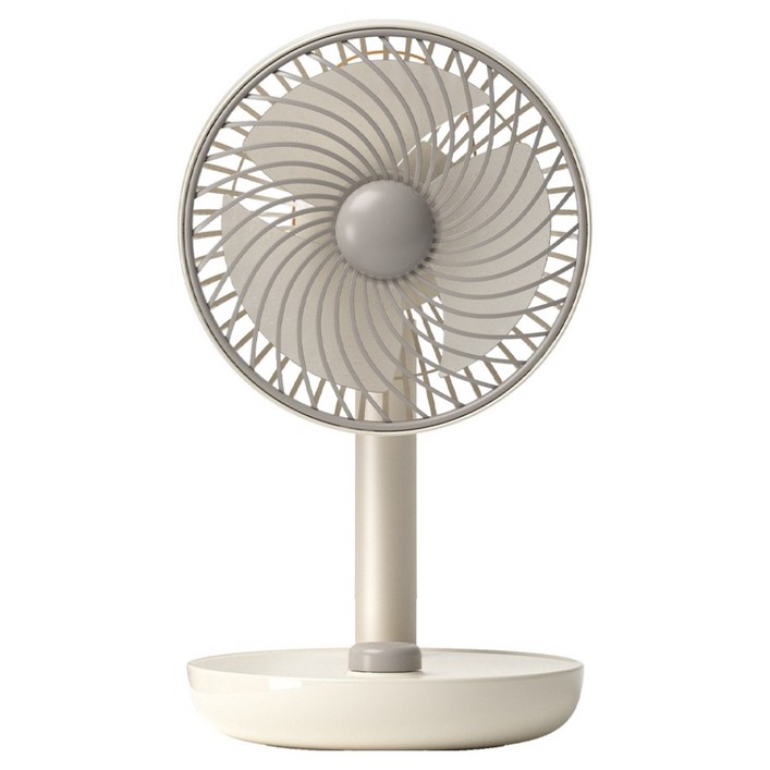 오아 레트로 소형 무선 탁상용 선풍기 OMFN-003BE, OMFN-003BE, 베이지