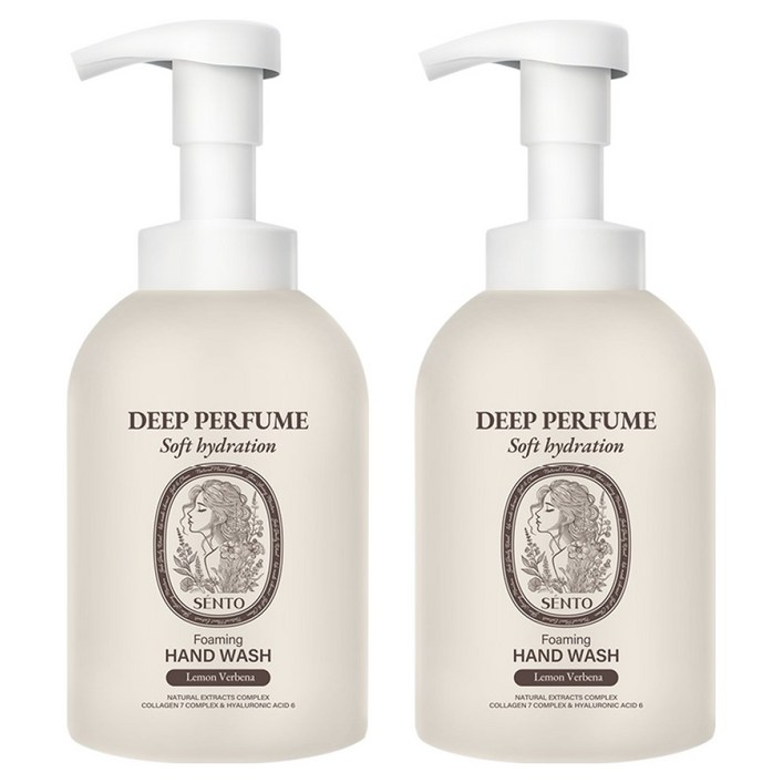 센토 딥퍼퓸 포밍 핸드워시 레몬버베너향