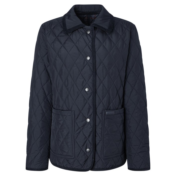 헤지스 여성용 리버시블 하프 퀼팅 점퍼